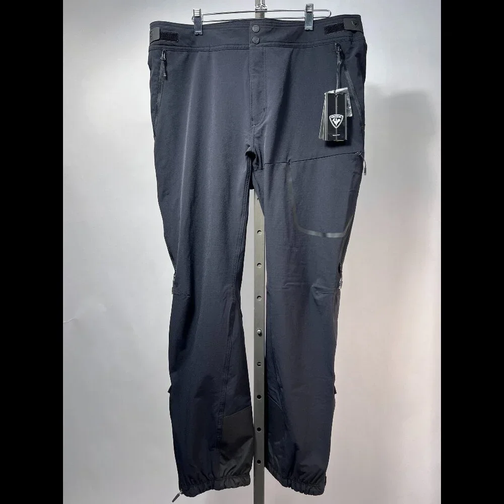 ROSSIGNOL Men's Ski Stretch Technical Black‎ Pants XL NWT